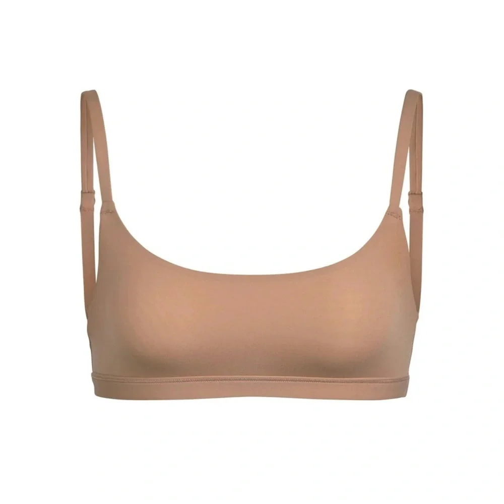 SKIMS| Women’s Fits Everybody Scoop Bralette- Color Sienna Size XS - Picture 1 of 4